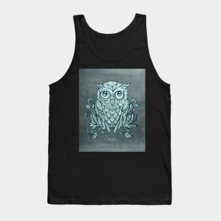 Owl illustration Tank Top